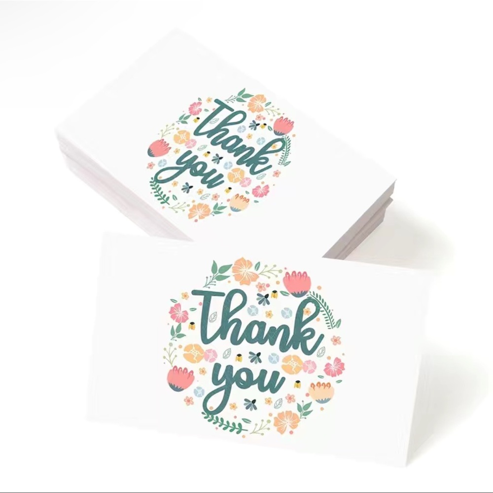 50 Thank You Cards